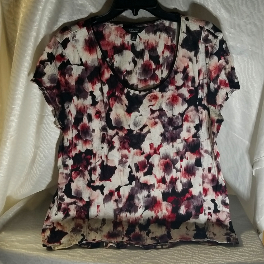 Simply Vera Wang Women's Shirt Size XL